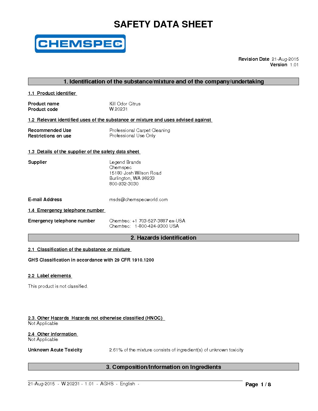 KILL ODOR CITRUS - Image 2