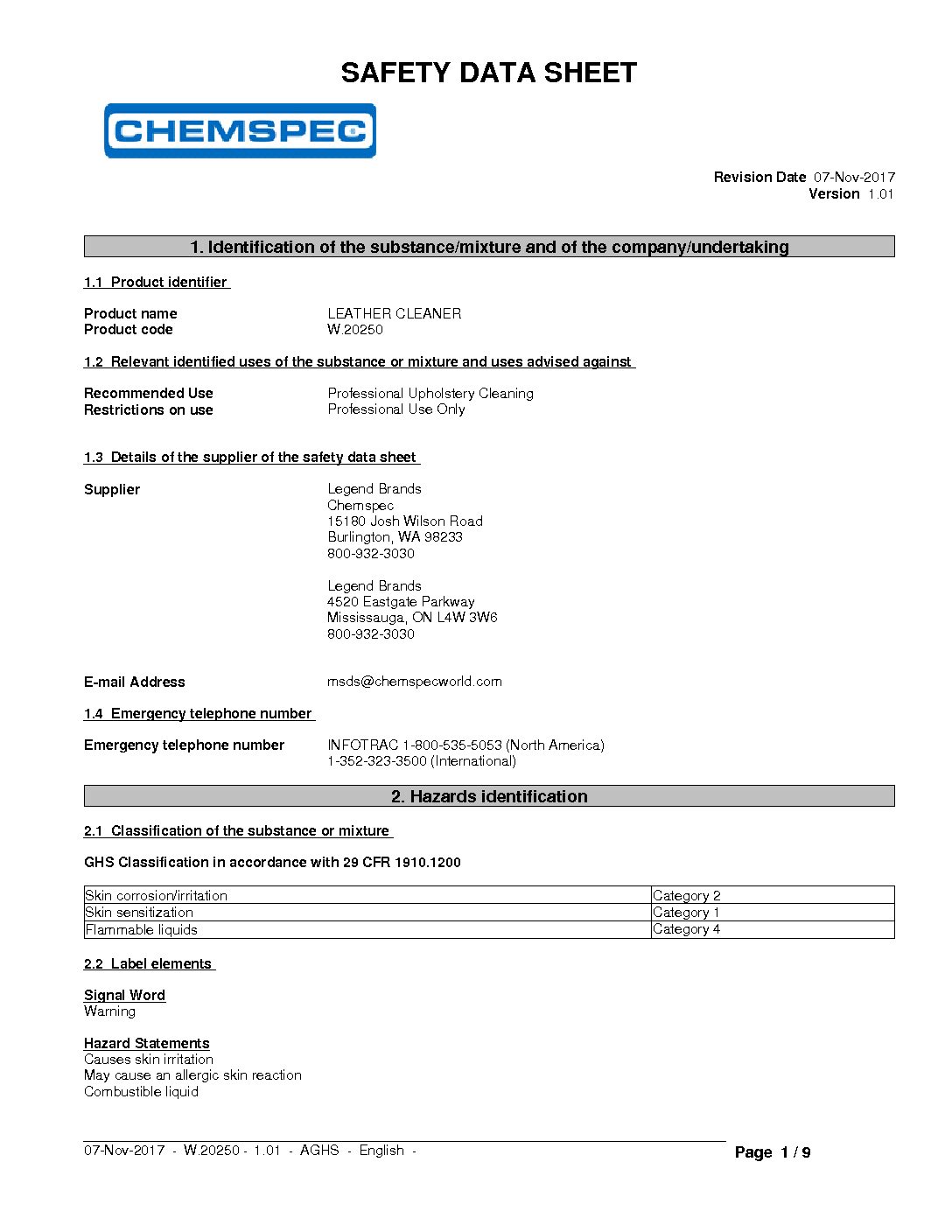 LEATHER CLEANER with BIOSOLV - Image 2