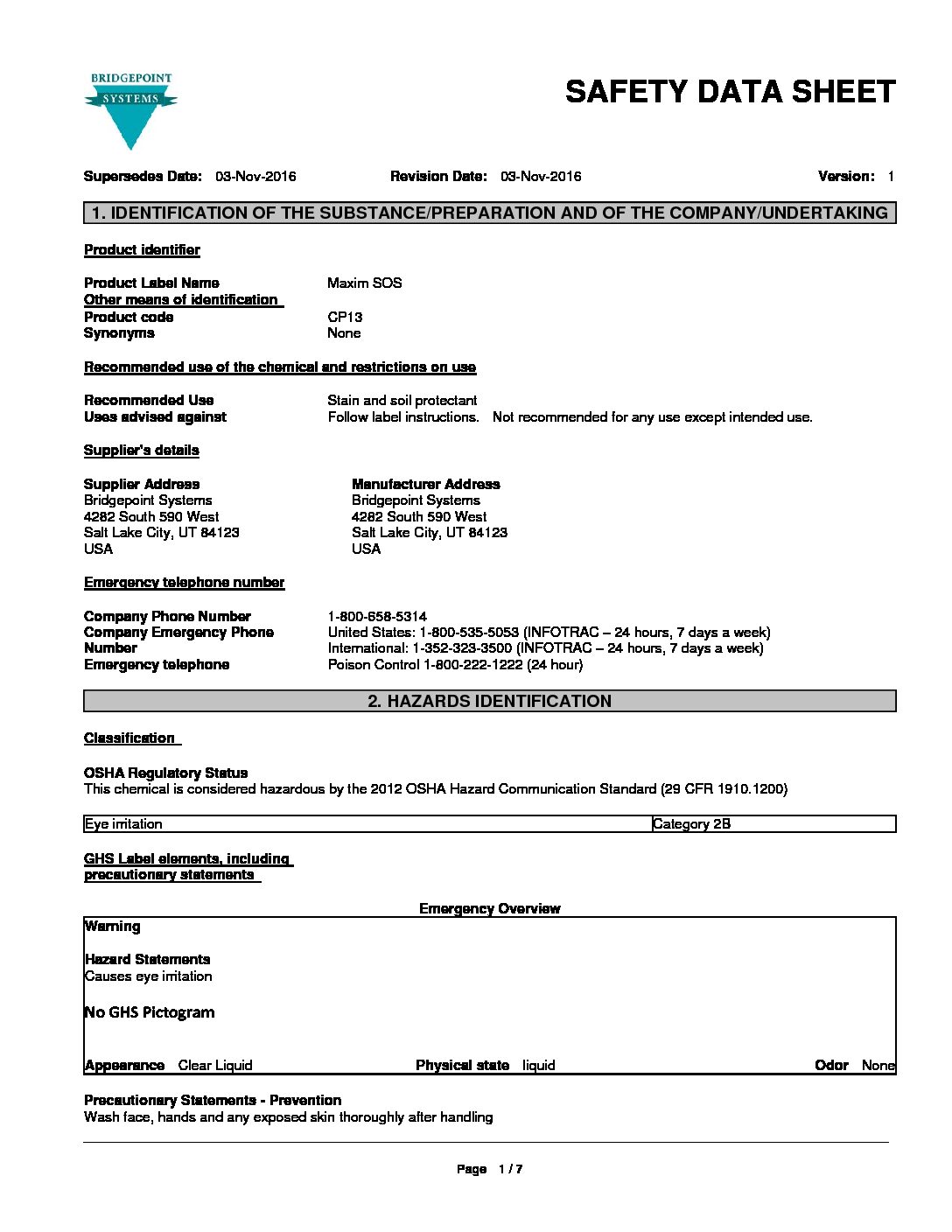 MAXIM S.O.S. - Image 2