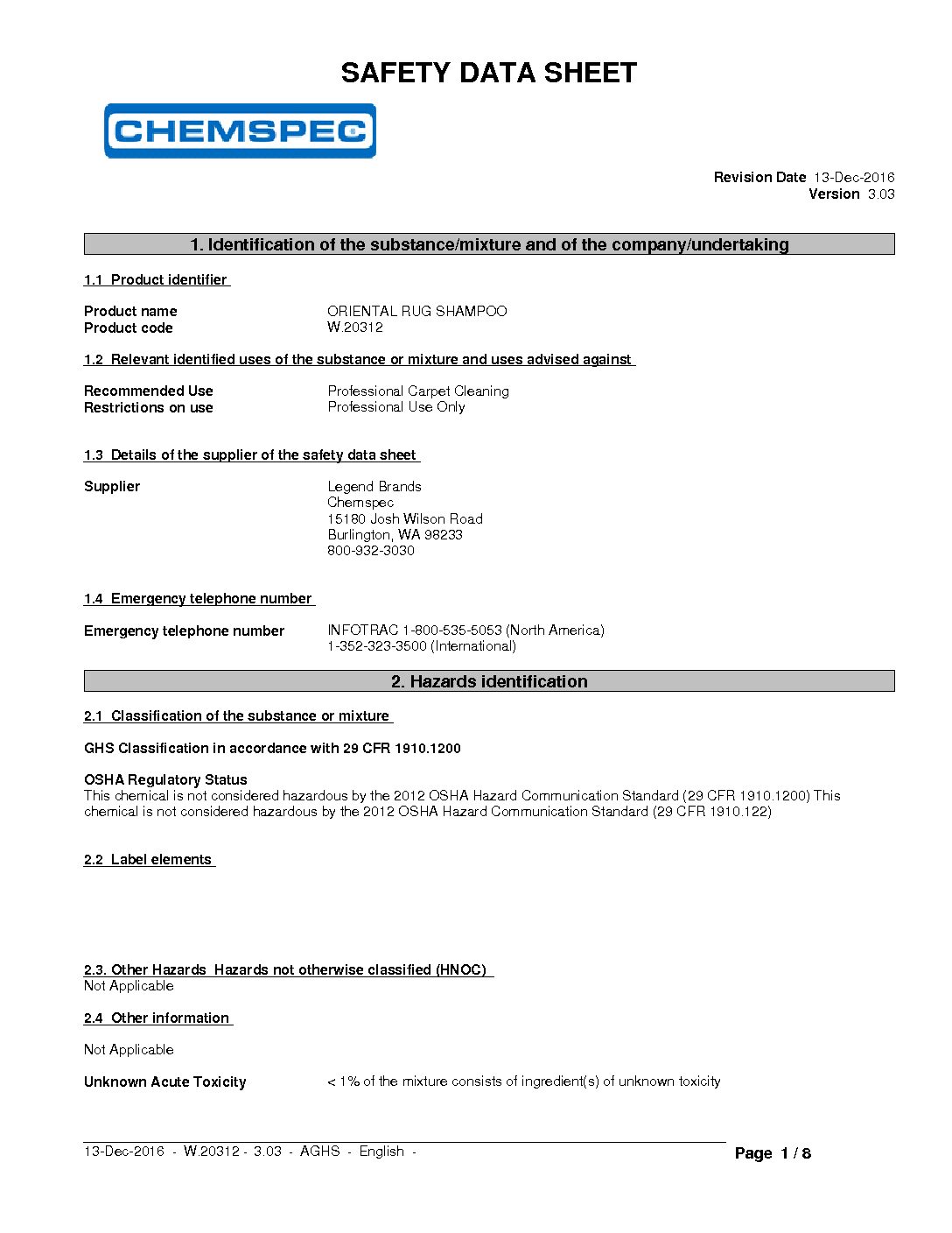 ORIENTAL RUG SHAMPOO - Image 2