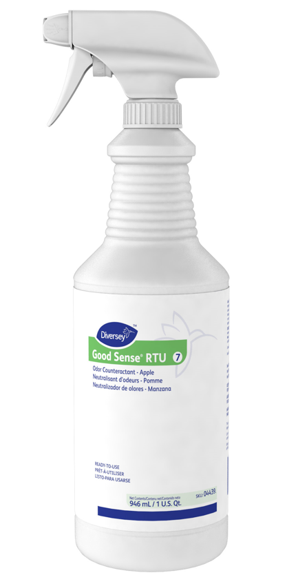 DIVERSEY Good Sense RTU Odor Counteractant - Apple Scented