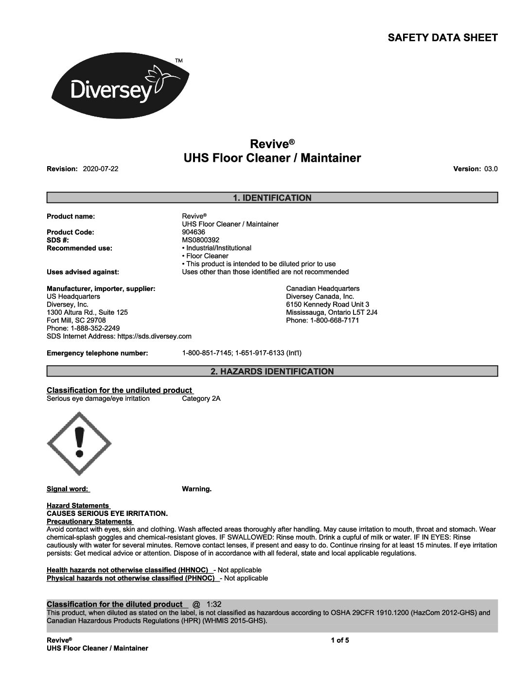 Diversey Revive - Image 2