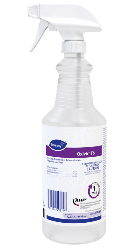 DIVERSEY Oxivir TB (Virucide, Bactericide, Tuberculocide, Fungicide, Sanitizer) QT