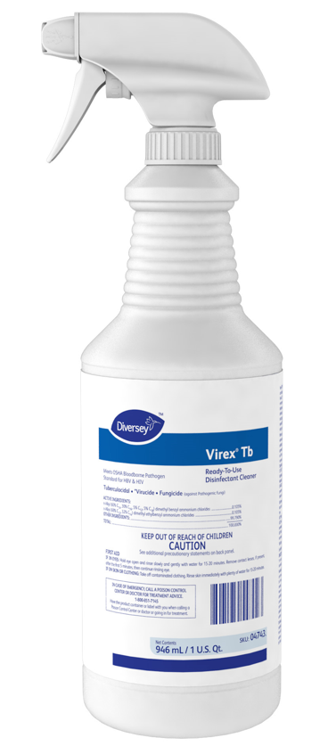 DIVERSEY Virex TB Ready-To-Use Disinfectant Cleaner